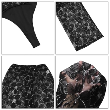 BOLLEY JOSS Women's Sexy See Through Mesh Pants