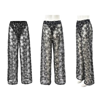 BOLLEY JOSS Women's Sexy See Through Mesh Pants