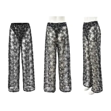 BOLLEY JOSS Women's Sexy See Through Mesh Pants