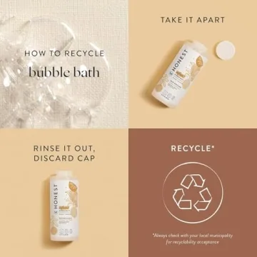 Gentle Foaming Bubble Bath by The Honest Company 12 fl oz