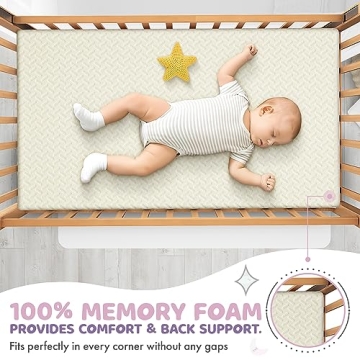 Comfortable Sleepah Crib Mattress Topper - Waterproof