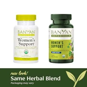 Banyan Botanicals Women’s Support Organic Tablets - 90 Count