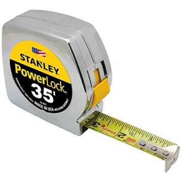STANLEY PowerLock Tape Measure, 35-Foot (33-835)