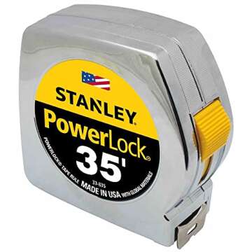 STANLEY PowerLock Tape Measure, 35-Foot (33-835)