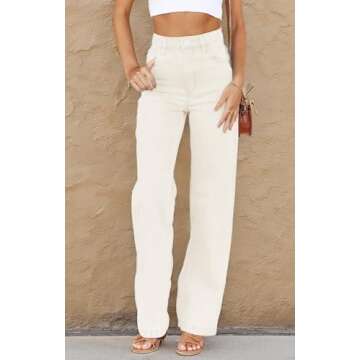 ETTELO Womens Mid-Waisted Stretchy Jeans for 2025