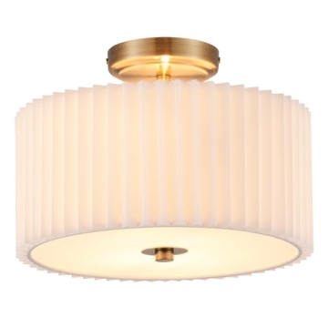 VONLUCE Semi Flush Mount Ceiling Light for Any Space