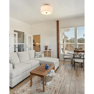 VONLUCE Semi Flush Mount Ceiling Light for Any Space
