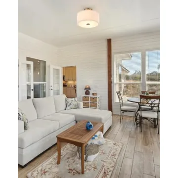 VONLUCE Semi Flush Mount Ceiling Light for Any Space