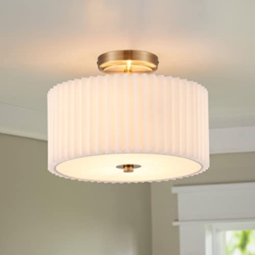 VONLUCE Semi Flush Mount Ceiling Light for Any Space