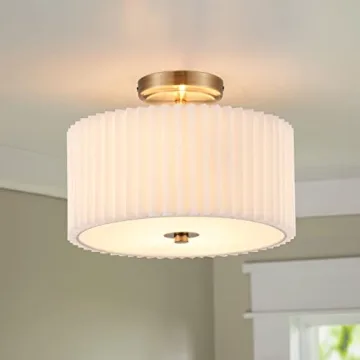VONLUCE Semi Flush Mount Ceiling Light for Any Space