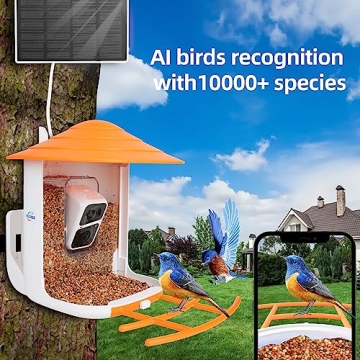WIZACE Smart Bird Feeder Camera for Bird Watching