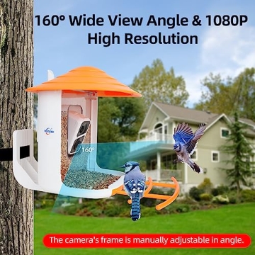 WIZACE Smart Bird Feeder Camera for Bird Watching