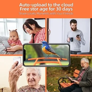 WIZACE Smart Bird Feeder Camera for Bird Watching