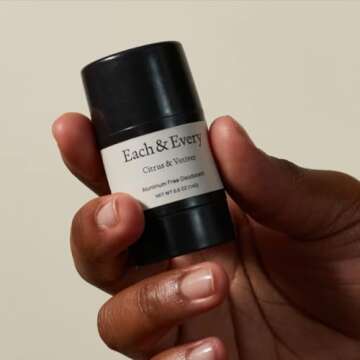 Each & Every All Natural Deodorant - Aluminum Free Deodorant for Women & Men - The Mini Starter Set ...