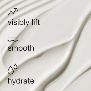 Clinique Smart Clinical Repair Lifting Face + Neck Cream with Peptides + Hyaluronic Acid | Anti-Aging + Hydrating, 1.7 Fl Oz