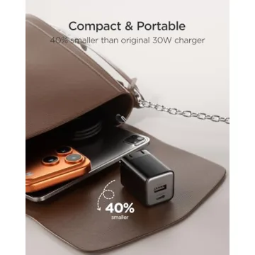 wegear 30W USB C Fast Charger - Compact, Dual Charging, Safe