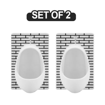 Funny Urinal Shot Glasses Set - Gag Gifts for Adults