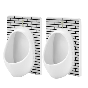 Funny Urinal Shot Glasses Set - Gag Gifts for Adults