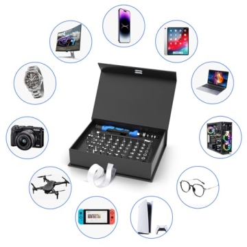 Electronics Precision Screwdriver Set 60-Piece Gift Set for Him