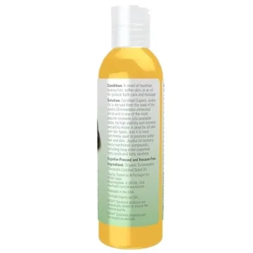 Organic Jojoba Oil for Face Hair Body Moisturizer