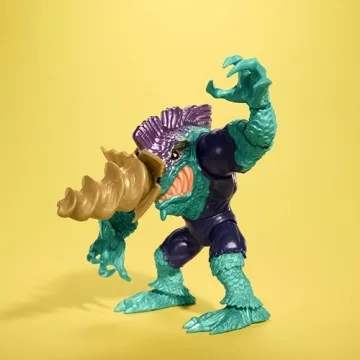 Mattel Street Sharks Slash Action Figure with Drill Motion