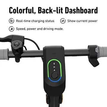 NIU KQi1 Pro Electric Scooter for Adults - 250W Power, 15.5 Miles Range, Max Speed 15.5MPH, 9' Tires, Dual Brakes, Portable Folding Commuting E Scooter, UL Certified