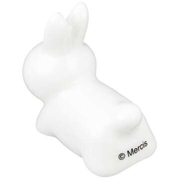 Kaneshotouki 209537 Miffy Chopsticks Rest Rabbit S White