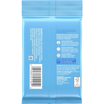 Neutrogena Cleansing Towelettes for Effortless Makeup Removal