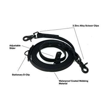 Sarah Says Pets Waterproof Dog Leash | Durable Long Line for Small Dogs and Puppy Under 40 lbs | Lon...