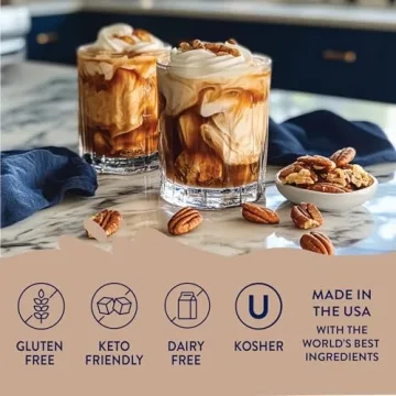 Jordan's Sugar Free Coffee Syrup, Maple Bourbon Pecan Flavor