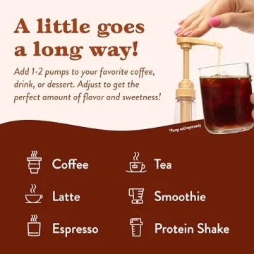 Jordan's Sugar Free Coffee Syrup, Maple Bourbon Pecan Flavor