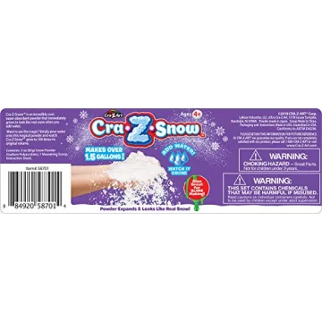 Cra-Z-Art Snow: Fun 3.5 oz Instant Fluffy Snow Jar