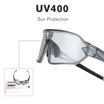 Comfortable Photochromic Cycling Glasses for All Outdoor Activities