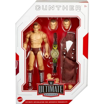 Mattel WWE Ultimate Edition Gunther Action Figure Set