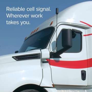 weBoost Drive 4G-X OTR (470210) Truck Cell Phone Signal Booster | U.S. Company | All Networks & Carr...