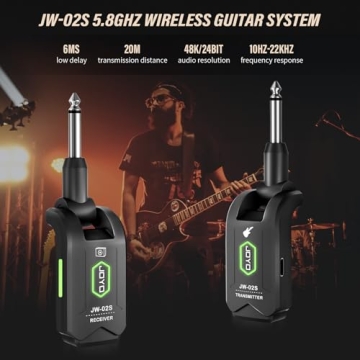 JOYO Wireless Guitar System Transmitter & Receiver