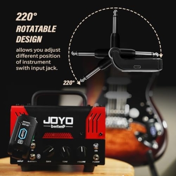 JOYO Wireless Guitar System Transmitter & Receiver