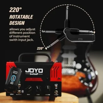 JOYO Wireless Guitar System Transmitter & Receiver