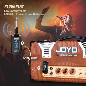 JOYO Wireless Guitar System Transmitter & Receiver