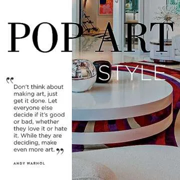Pop Art Style Coffee Table Book by Assouline