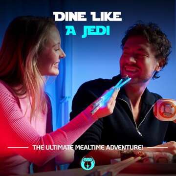Lightsaber Chopsticks LED Set for Star Wars Fans