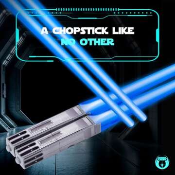 Lightsaber Chopsticks LED Set for Star Wars Fans