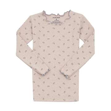 AVAUMA Baby Boys Girls Pajama Set 6M-7T Kids Cute Toddler Snug fit Flower Pattern Design Pjs Cotton ...