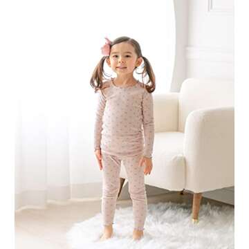 AVAUMA Cotton Pajama Set for Toddlers 6M-7T - Cute Design