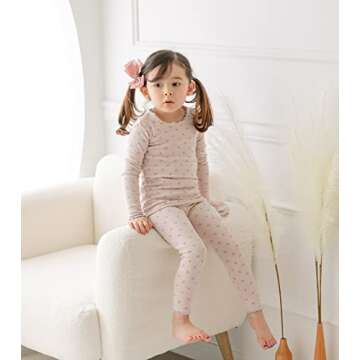 AVAUMA Cotton Pajama Set for Toddlers 6M-7T - Cute Design