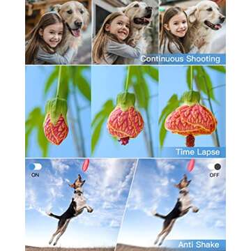 Digital 2.7K Vlogging Camera for Kids & Teens - 48MP