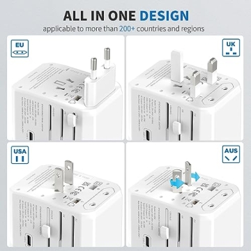 EPICKA Universal Travel Adapter for Global Charging Needs