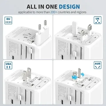EPICKA Universal Travel Adapter for Global Charging Needs