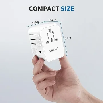 EPICKA Universal Travel Adapter for Global Charging Needs