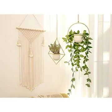 Stylish Mkono Macrame Hair Bow Holder for Kids Room